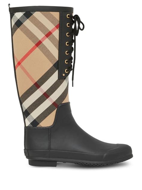 burberry rain boots size 10